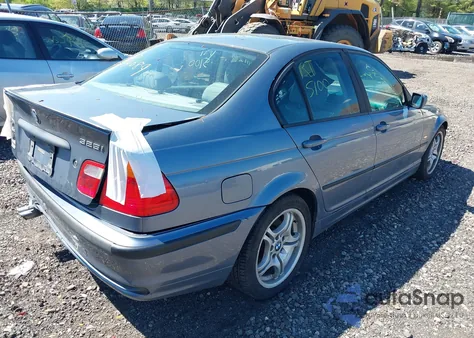 2001 BMW 325I from USA, damaged, VIN WBAAN37471ND47099